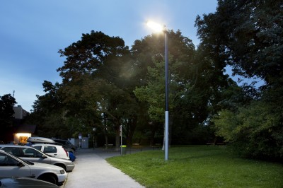 Solar stand alone street lighting